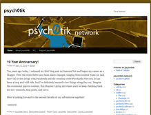 Tablet Screenshot of blog.psych0tik.net